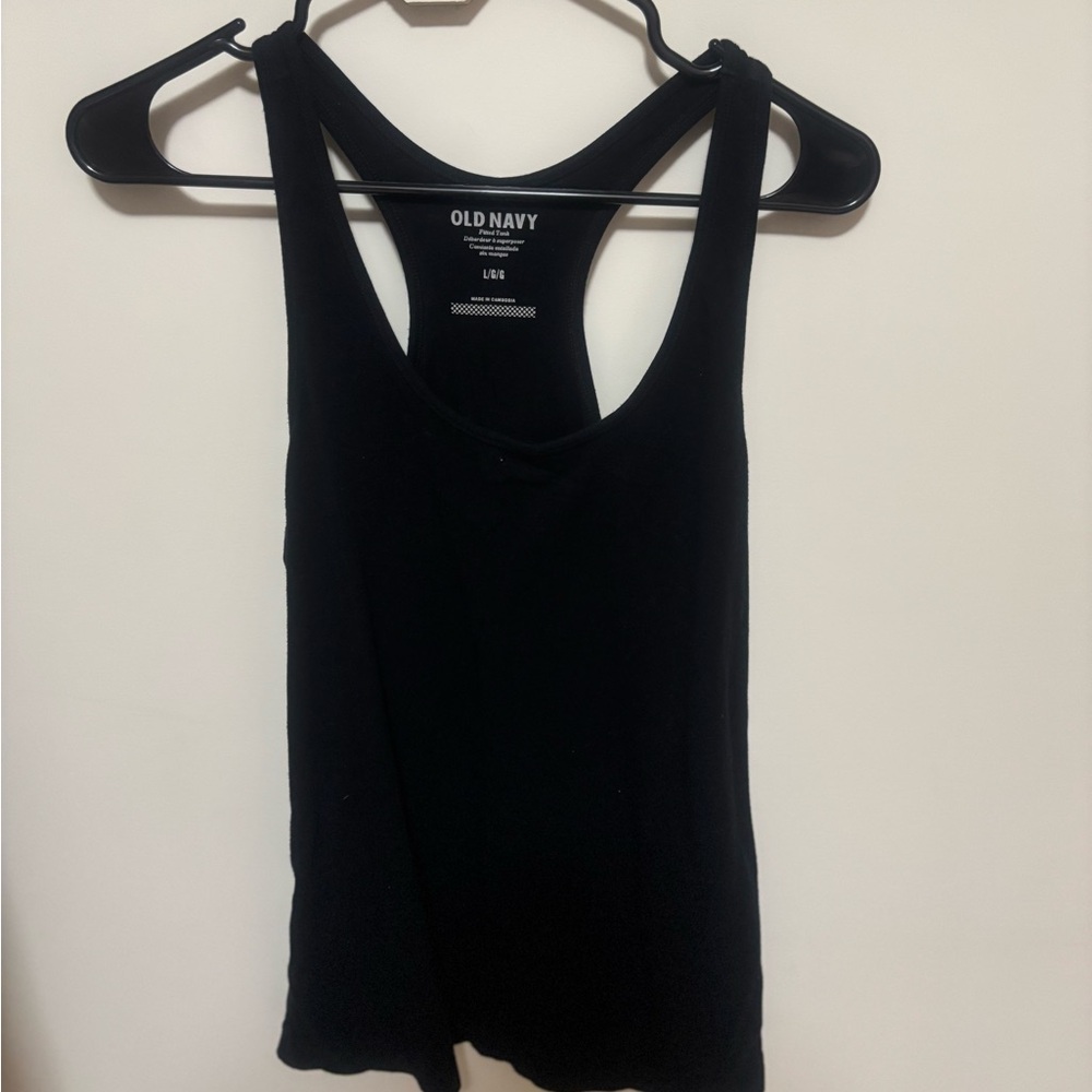 EUC Old Navy Black racer back Tank Top 2 available!